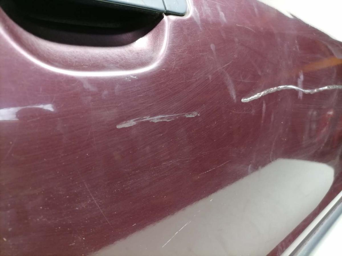 Audi 80 B4 original T&uuml;r hinten rechts Weinrot LZ3T Limousine Bj.1992